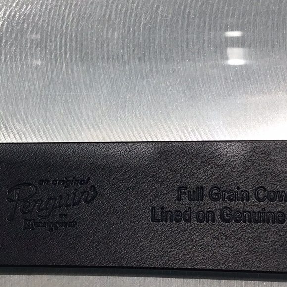 Men’s leather belt - Picture 2 of 2